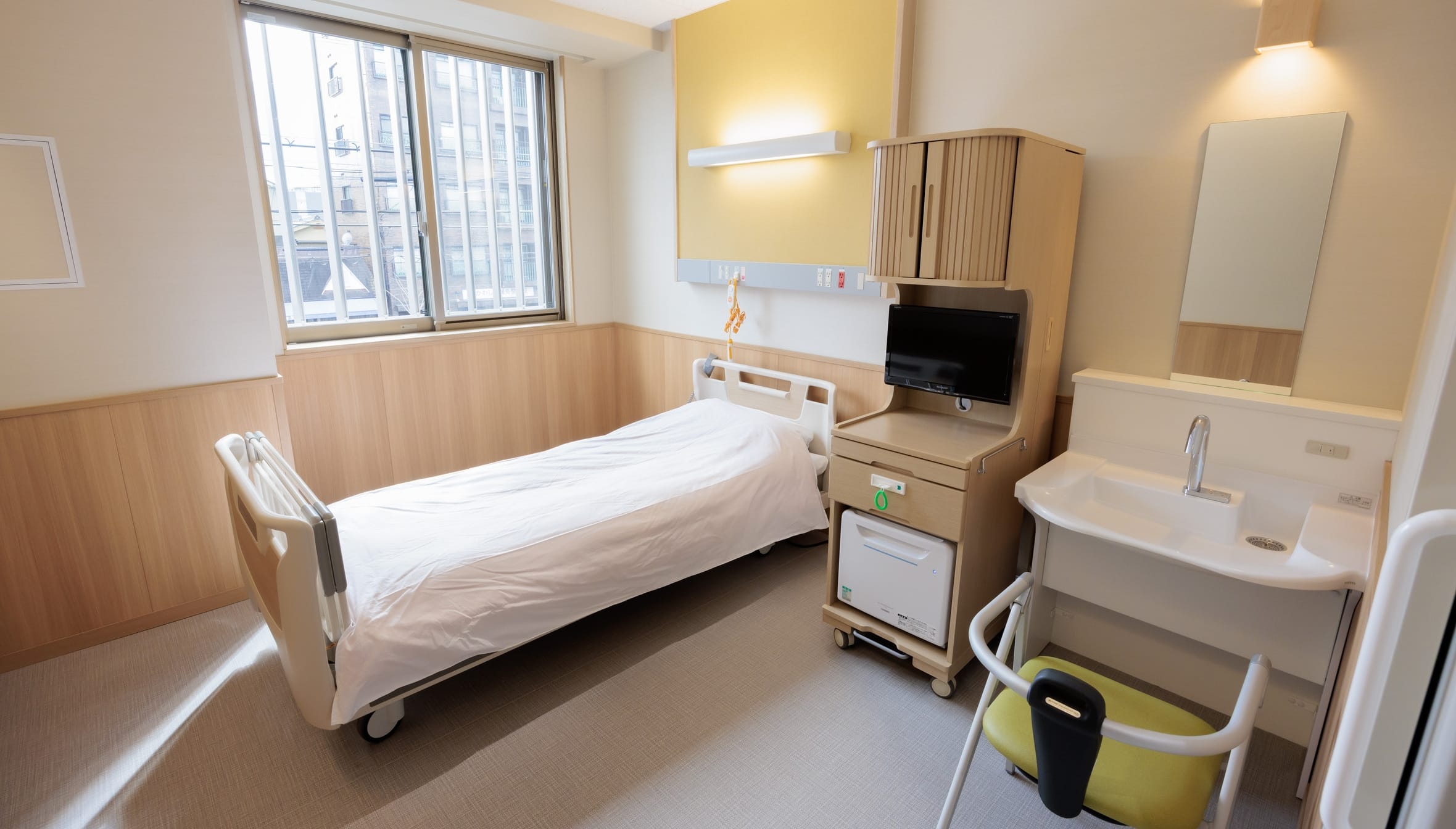 全室個室完備 すべての患者さまに、安心で快適な療養環境を提供します。